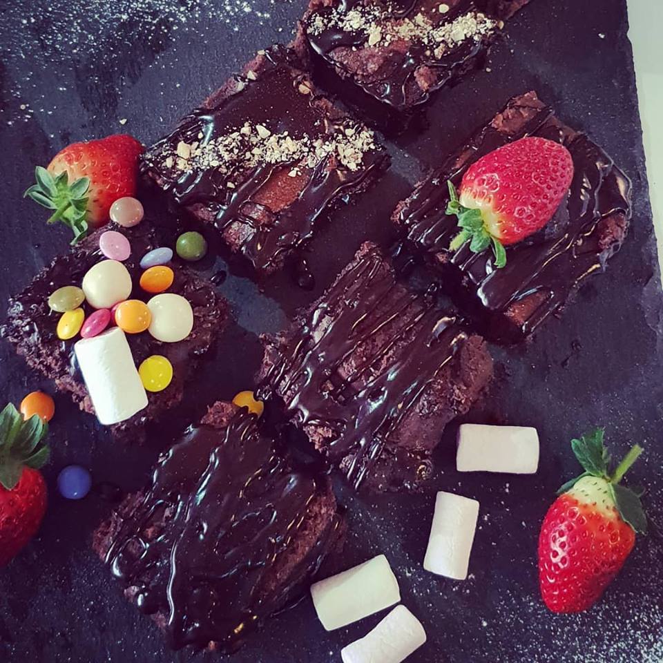 Chocolate Brownies -Low Carb - Wheat and gluten free, no added sugar