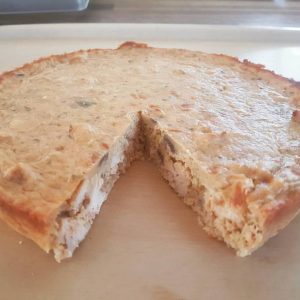 Medium & Large Pies with Crust.  Low Carb- Wheat and gluten free, no added sugar.
