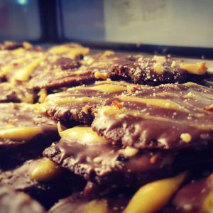 Almond Butter Cookies coated in Chocolate - Low Carb - Wheat Free - Gluten Free - No added Sugar