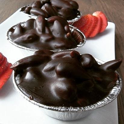 Nutty Homemade Chocolates - Low Carb - Wheat Free- Gluten Free- No added Sugar