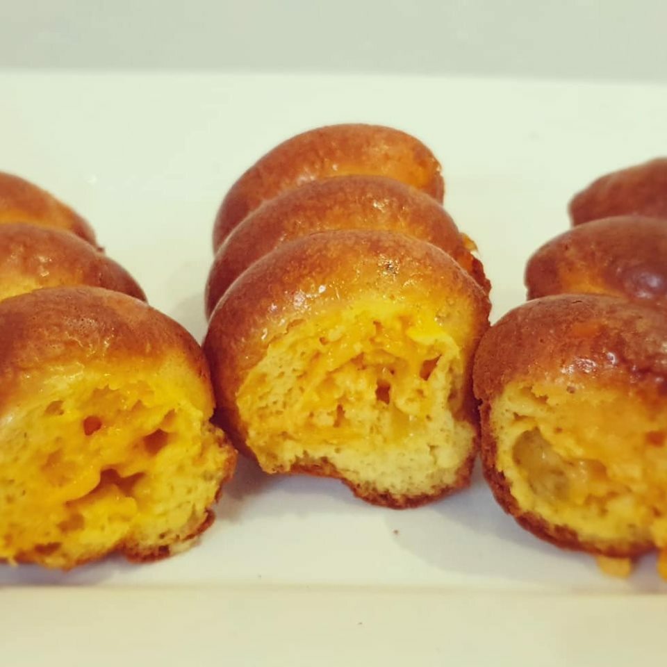 Keto Cheese Puffs  -  Low Carb - Wheat and gluten free, no added sugar