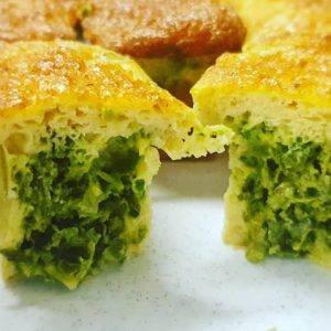 Keto Spinach and feta Puffs  -  Low Carb - Wheat and gluten free, no added sugar