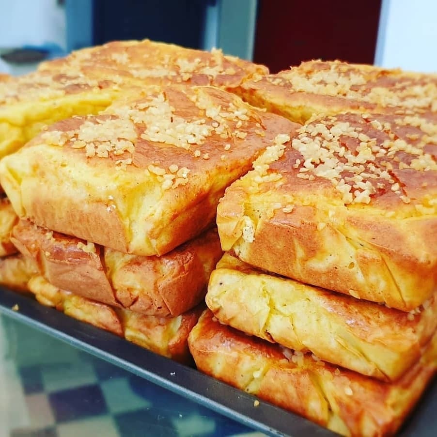 Garlic cloud Loaves -  Wheat Free- Gluten free - No added sugar